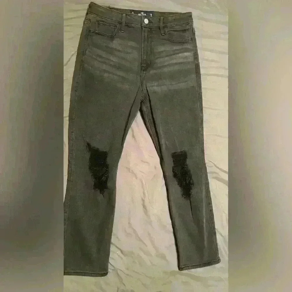 Hollister jeans ultra high raise skinny ankle vintage soft stretch